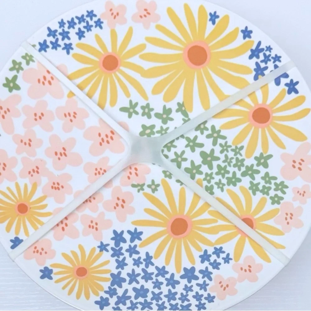 New! Target Spritz Daisies Dessert Pedestal, Spring & Summer Cake Plate